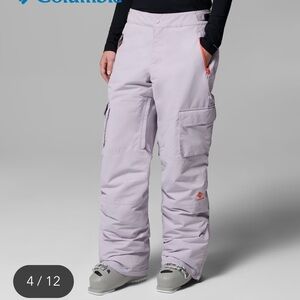 Lavender Snow Ski Pants